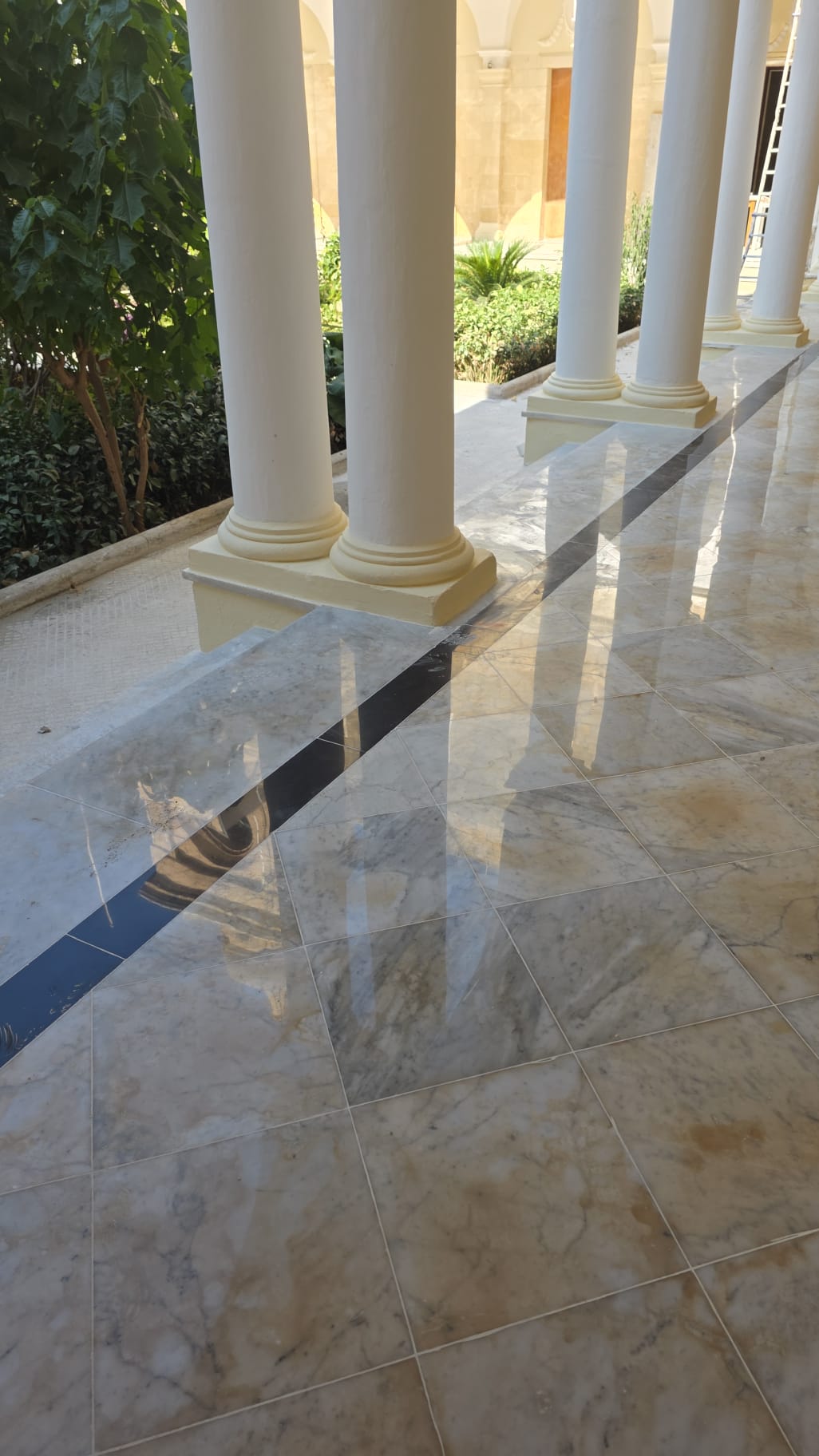 The Cloister of the Dominican Priory in Vittoriosa